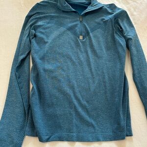 Champion Women’s Blue Quarter-Zip Pullover size S